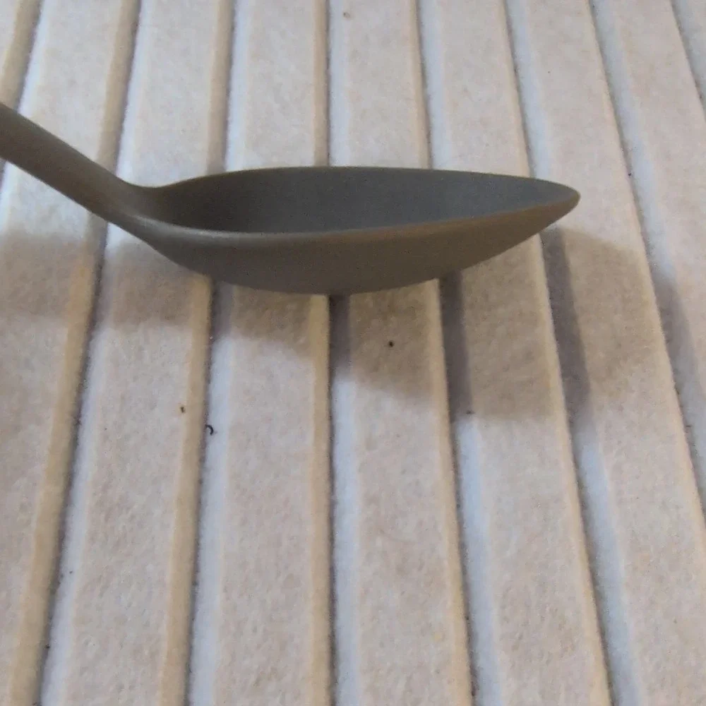Rachael Ray Gray Plastic Cooking Spoon Kitchen Utensil